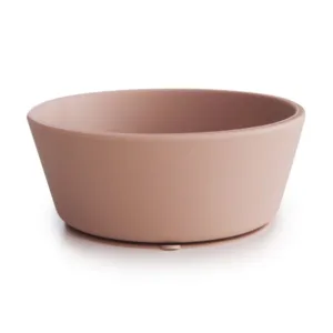 Mushie silikoneskål Blush - Mushie