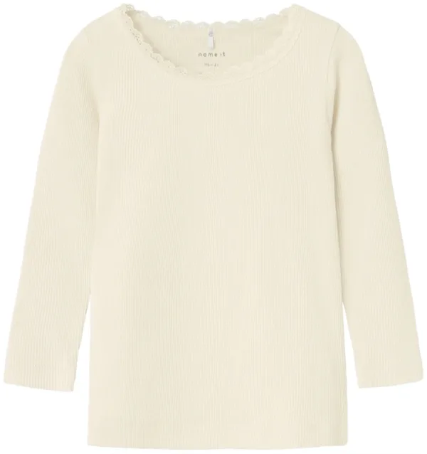 Name It Bluse Kab Rib Summer Sand - Name It