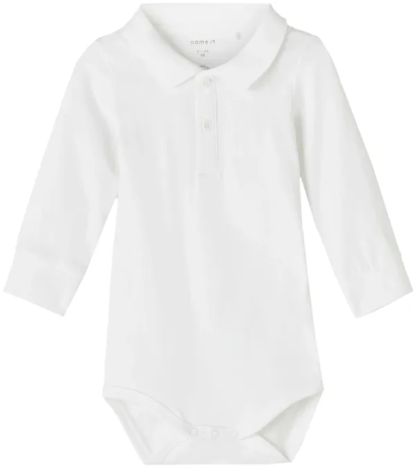 Name It Body Polo Holger Bright White - Name It