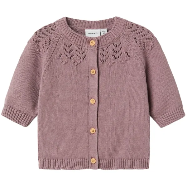 Name It Cardigan NbfBimolly Elderberry - Name It