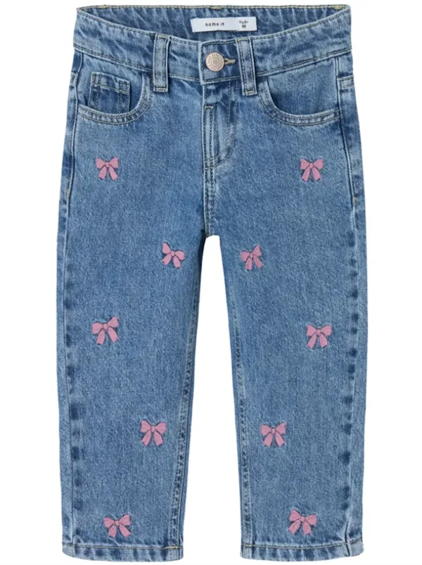 Name It Jeans Bella - Sløjfer - Medium Blue Denim - Name It