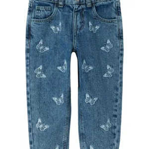 Name It Jeans Bella - Sommerfugle - Medium Blue Denim - Name It