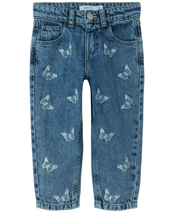 Name It Jeans Bella - Sommerfugle - Medium Blue Denim - Name It