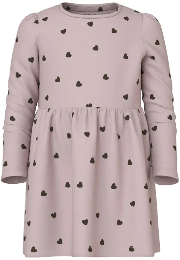Name It Kjole - NmfkHeart - Burnished Lilac - Name It