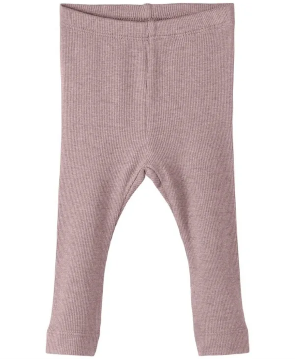 Name It Leggings Kab Deauville Mauve Melange - Name It