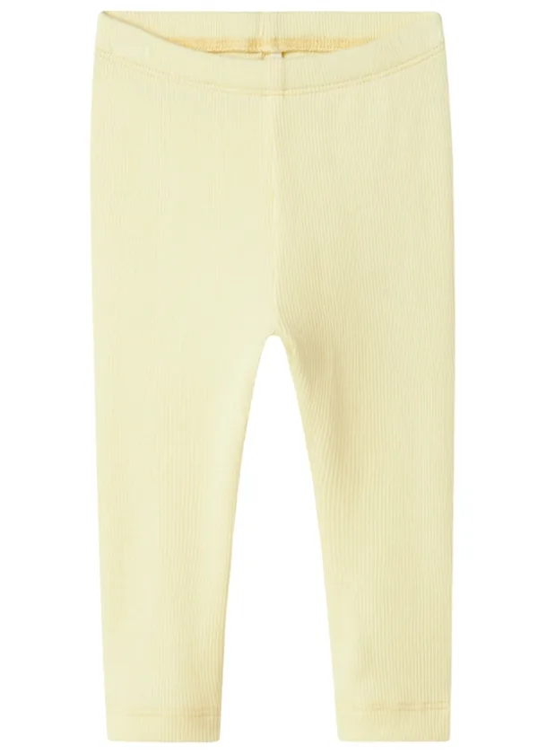 Name It Leggings Kab Pastel Yellow - Name It