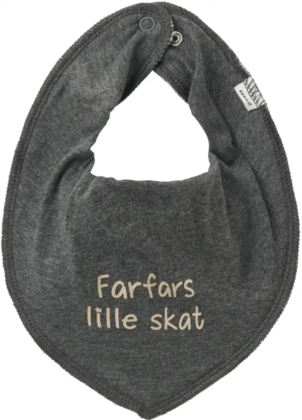 Name It Savlesmæk NBNYATTE Dark Grey Melange - Farfars lille skat - Name It