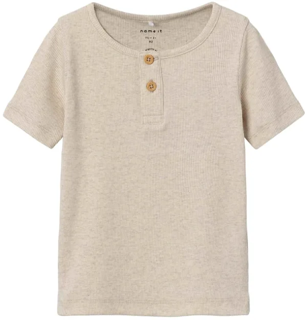 Name It T-shirt Kab Peyote Melange - Name It