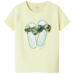 Name It T-shirt - NmfFiwi - Pastel Yellow - Name It