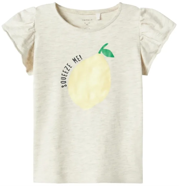 Name It T-shirt - NmfFolly Glitter - Peyote Melange - Name It
