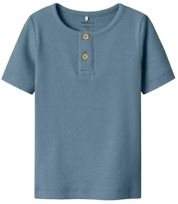 Name It T-shirt - Rib - Kab - Spring Lake - Name It