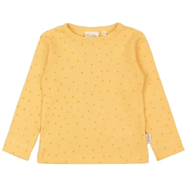 Petit Piao Bluse - Modal Dot - Yellow Sun - Petit Piao