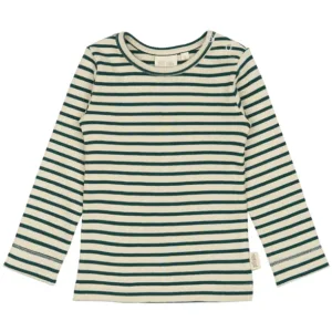 Petit Piao Bluse - Striber - Dark Sea/off white - Petit Piao