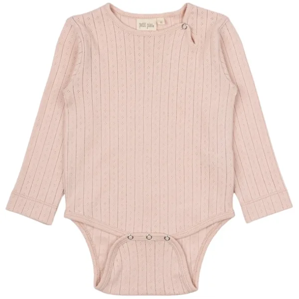 Petit Piao Body - Pointelle - Bright Rose - Petit Piao