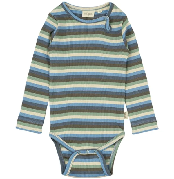 Petit Piao Body - Striber - Allure Blue Multi Stripe - Petit Piao