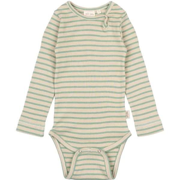 Petit Piao Body - Striber - Granite Green/Dark Off White - Petit Piao