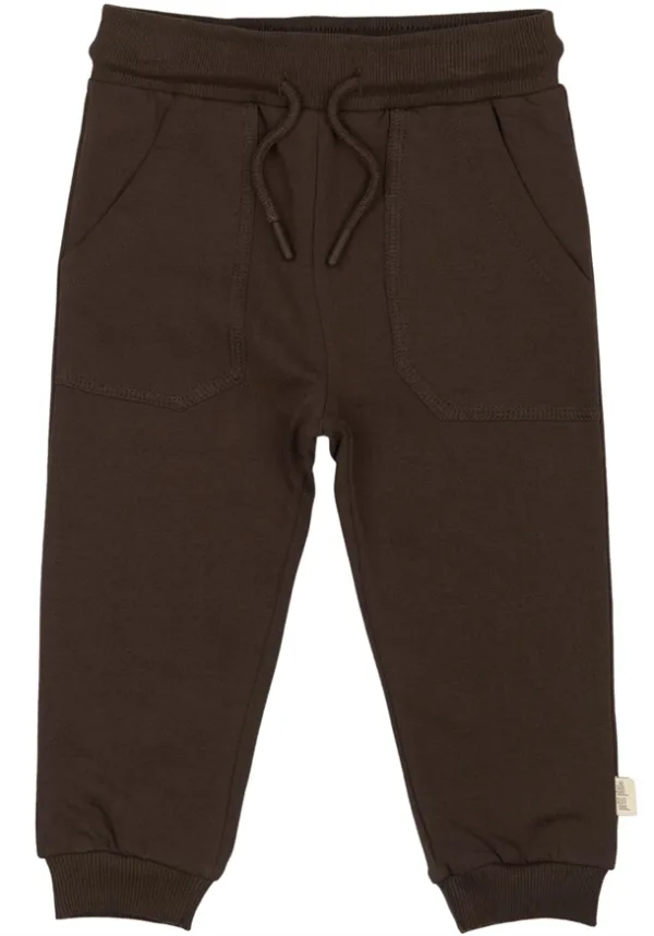 Petit Piao Bukser - Dinn Sweat Pants - Coffee Bean - Petit Piao