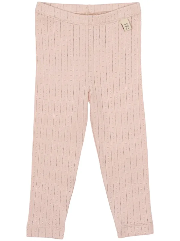 Petit Piao Leggings - Pointelle - Bright Rose - Petit Piao