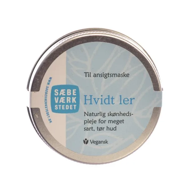 Sæbeværkstedet Hvidt ler til ansigtsmaske - Sæbeværkstedet