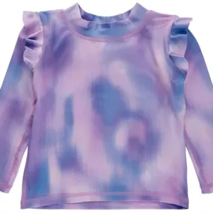 Soft Gallery Orchid Bloom Baby Fee Reflections Purple UV Badebluse - Soft Gallery