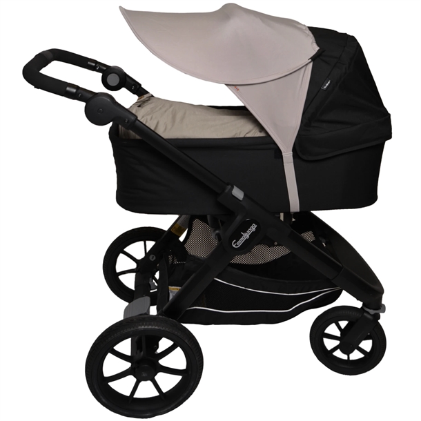 Solskærm til barnevogn og klapvogn Universal - Easygrow - Sand - Easygrow