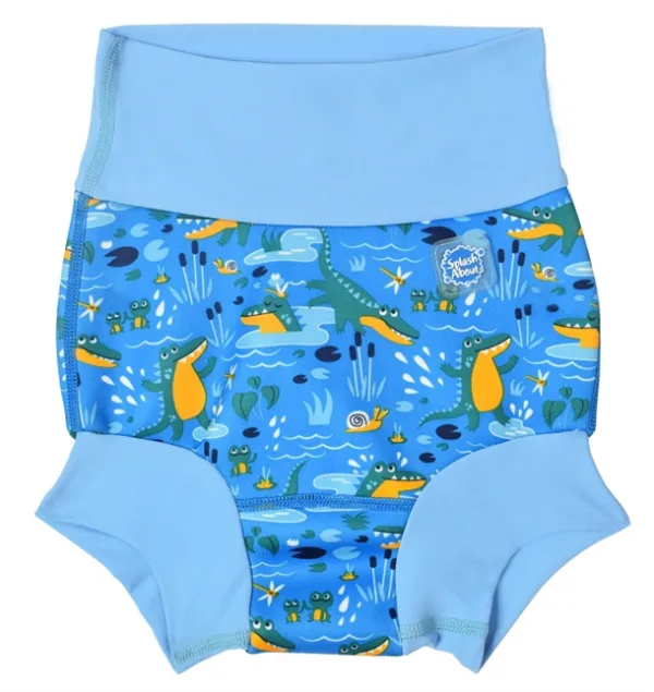 Splash About Badebukser - Happy Nappy - Crocodile Swamp - Splash About