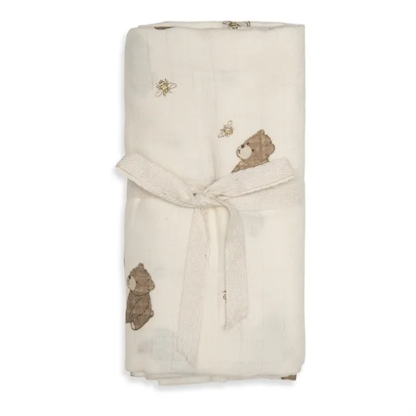 Thats Mine Svøb Jana Muslin Bees and Bears - That's Mine
