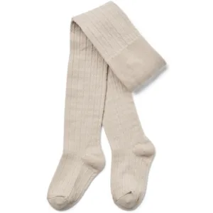 Wheat Strømpebukser - Karla Wool Lace - Uld - Offwhite - Wheat