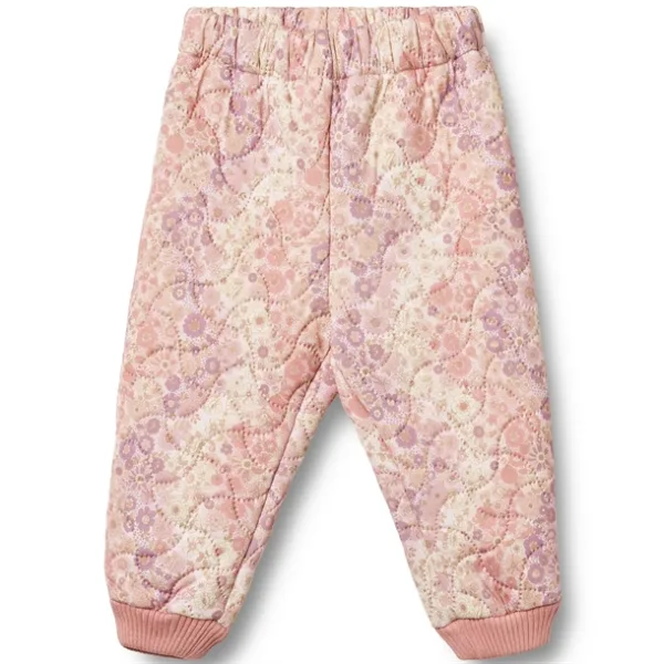 Wheat Termobukser - Alex - Lilac Flower Rainbow - Wheat