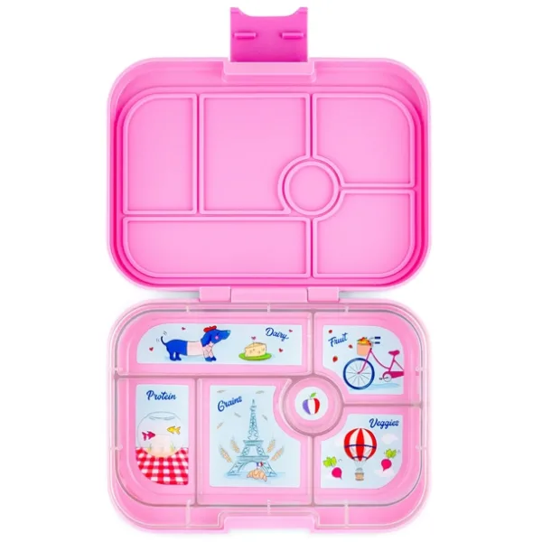 Yumbox Madkasse Bento Original - 6 rum - Fifi Pink - Yumbox