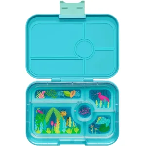 Yumbox Madkasse Tapas - 5 rum - Antibes Blue Jungle Pastel - Yumbox