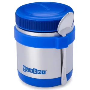 Yumbox Termoskål m. Ske - 420 ml - Neptune Blue - Yumbox
