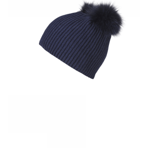 MP Uld Hue Med Pom Pommer Navy - Legekammeraten.dk - Legekammeraten.dk