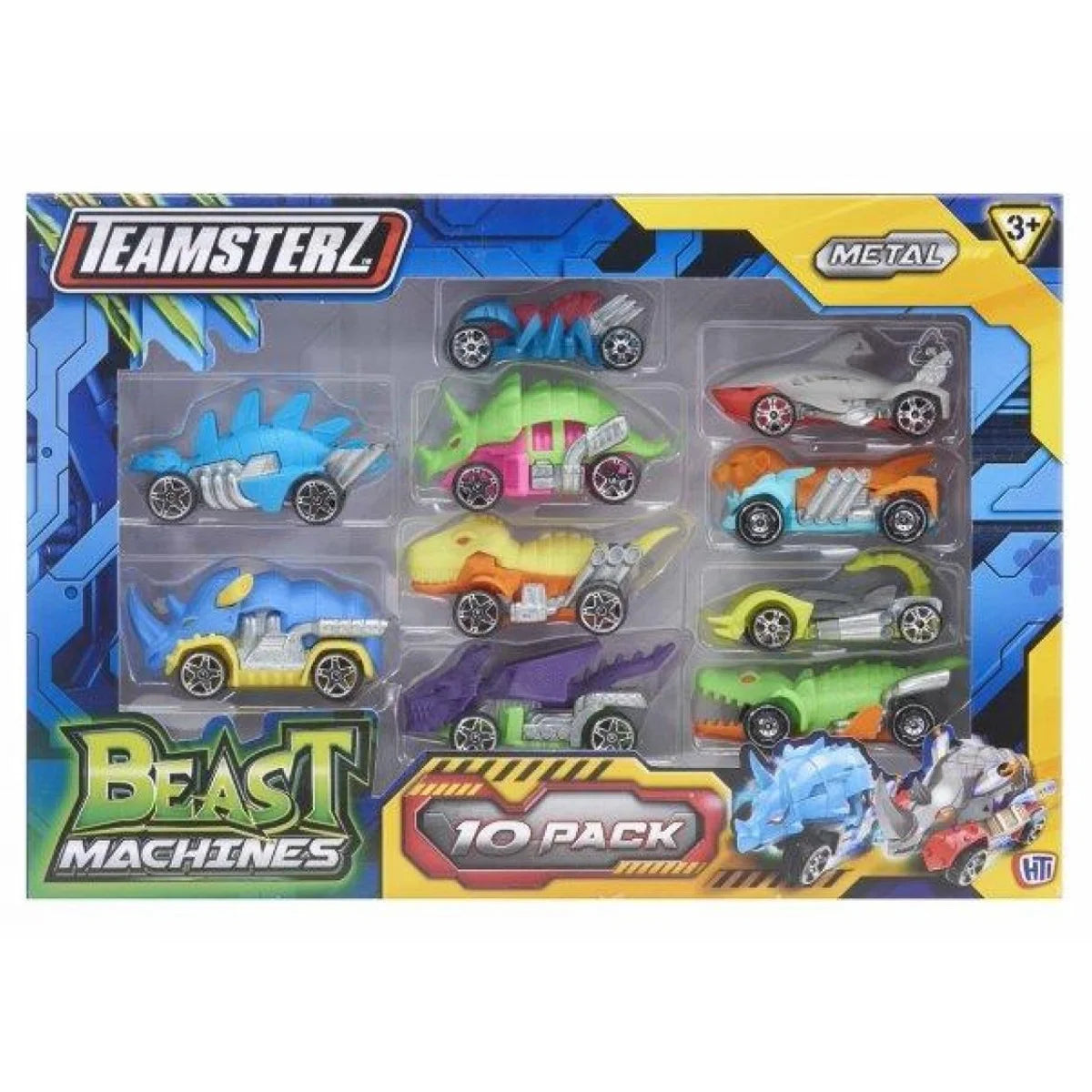 Teamsterz Beast Machines 10 Stk. - Legetøj - Legekammeraten.dk - Legekammeraten.dk