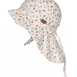 Melton Sommerhat Med Blomster Print UV 50+, Findes I Flere Farver - Legekammeraten.dk - Legekammeraten.dk