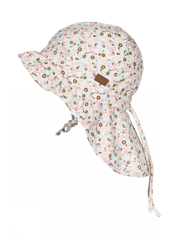Melton Sommerhat Med Blomster Print UV 50+, Findes I Flere Farver - Legekammeraten.dk - Legekammeraten.dk