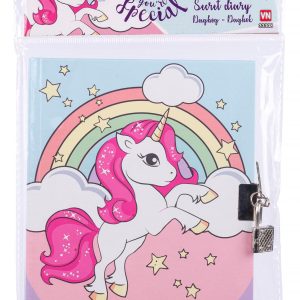 4 Girlz Dagbog Med Enhjørning Motiv - dagbog - Legekammeraten.dk - VN Toys