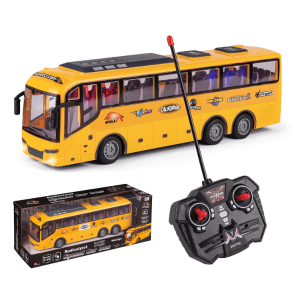 Speed R/C Bus Med Lys - Radiostyret legetøj - Legekammeraten.dk - Legekammeraten.dk