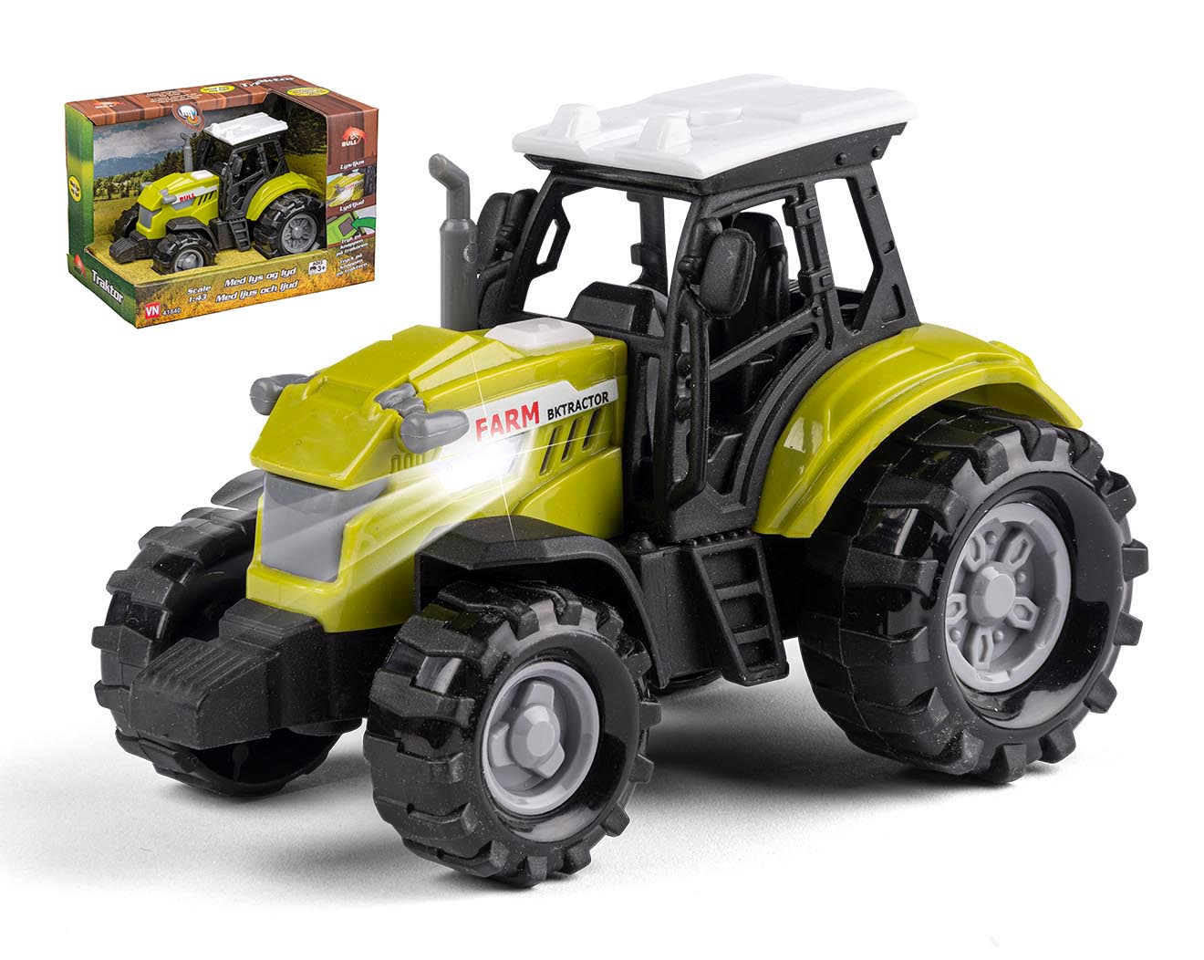 Bull Traktor Med Lys Og Lyd - Legetøj - Legekammeraten.dk - Legekammeraten.dk