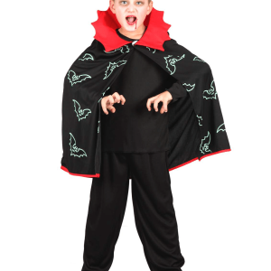 Udklædning, Selvlysende VampyrkappeÂ  - Legekammeraten.dk - Legekammeraten.dk