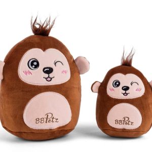 BB Petz Abe Og Baby Sæt, 20+14 Cm Stofdyr - Bamse - Legekammeraten.dk - VN Toys