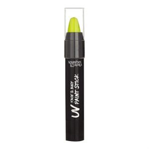 UV Face & Body Paint Stick, Gul - UV Maling - Legekammeraten.dk - Legekammeraten.dk