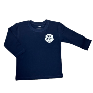 T-Shirt "POLICE" L/S, Blue Navy - T-Shirt - Legekammeraten.dk - UNIQUE TEE
