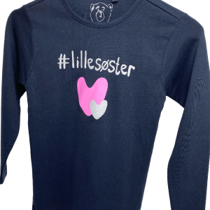 #Lillesøster T-Shirt L/S, Dark Navy - Legekammeraten.dk - Legekammeraten.dk