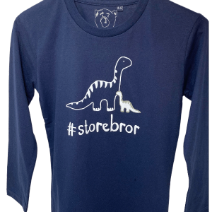 #Storebror T-Shirt L/S, Blue Navy - Storebror T-Shirt - Legekammeraten.dk - Legekammeraten.dk