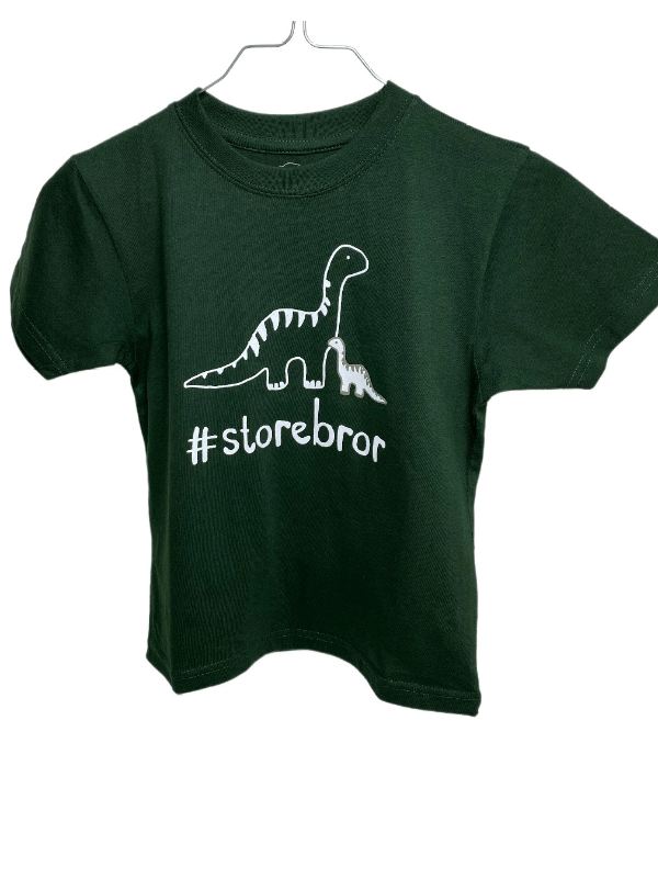 #Storebror T-shirt S/S Flaskegrøn - Storebror T-Shirt - Legekammeraten.dk - Legekammeraten.dk