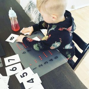 Mængder fra 1-10 - Lærlet