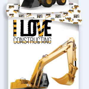 Voksen Størrelse Sengetøj Construction - Love Constructing - Junior Sengesæt - Legekammeraten.dk - Legekammeraten.dk