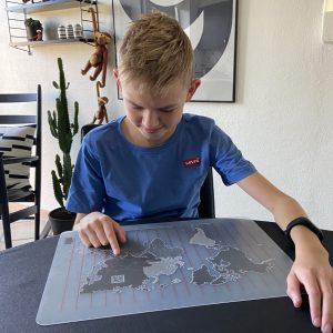 Verdenskort - Lærlet