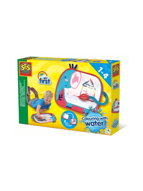 SES Creative Mit Første - Maling Med Vandfarve - Elefant - Maling - Legekammeraten.dk - Legekammeraten.dk